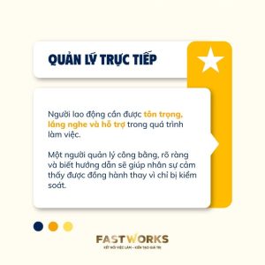 Quản lý công bằng và giao tiếp minh bạch