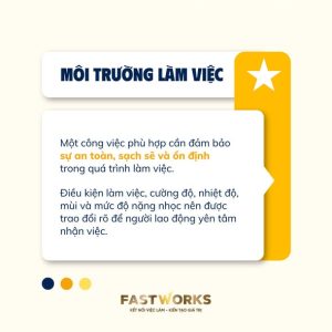 Môi trường làm việc an toàn tạo nền tảng cho sự gắn bó