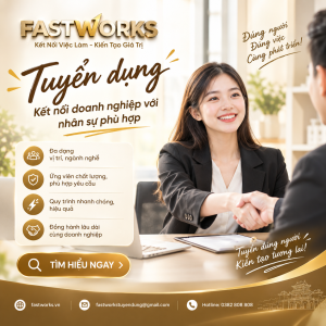 Tuyển dụng – Kết nối doanh nghiệp với nhân sự phù hợp